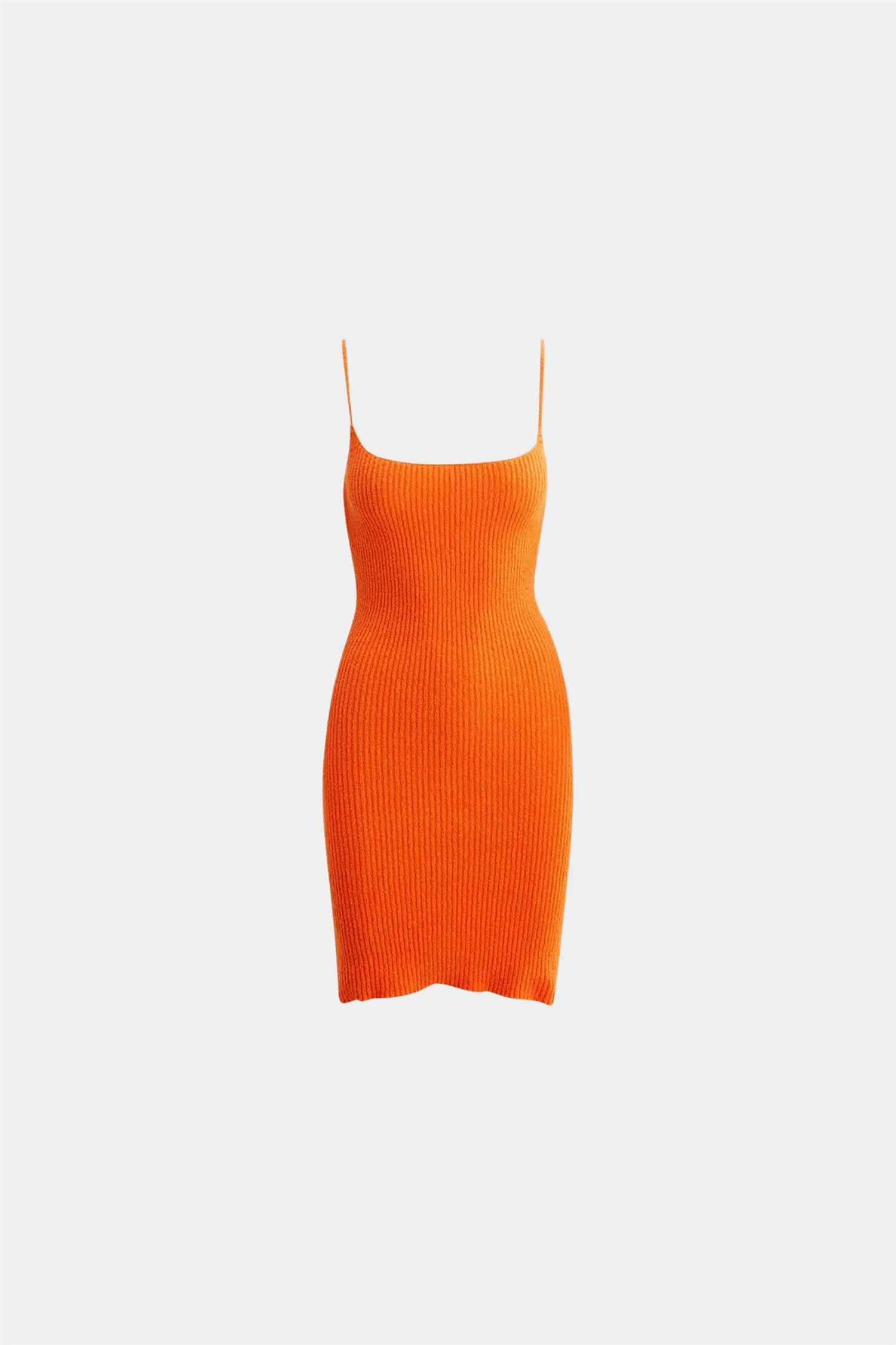 Fatima Knit Dress Orange