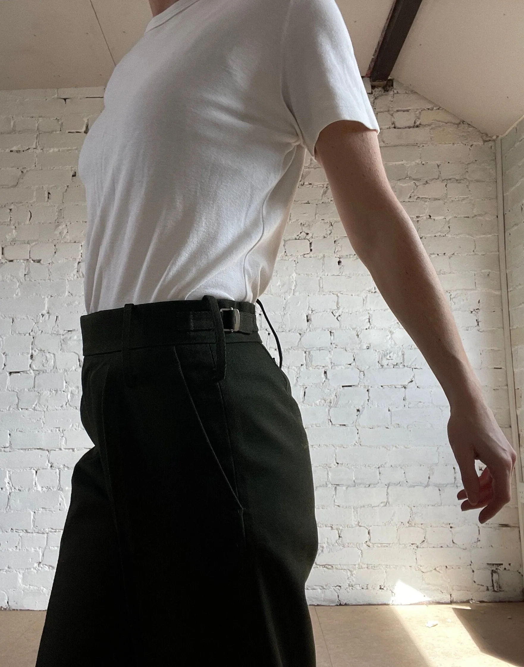 Vintage High Waist British Suit Pants